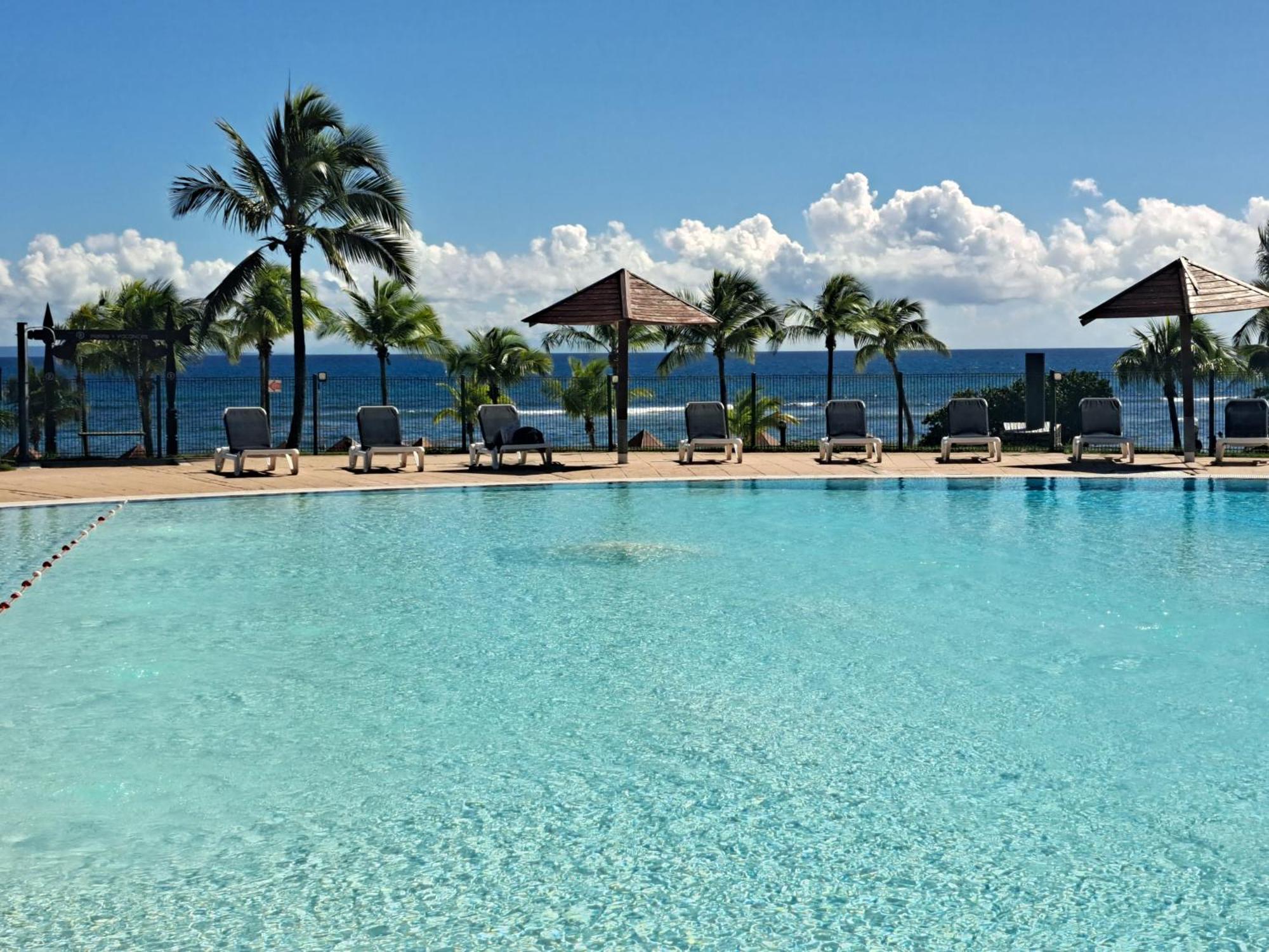Grand Studio Vue Mer Exceptionnelle, Piscines, Plages. 상트 안느 외부 사진