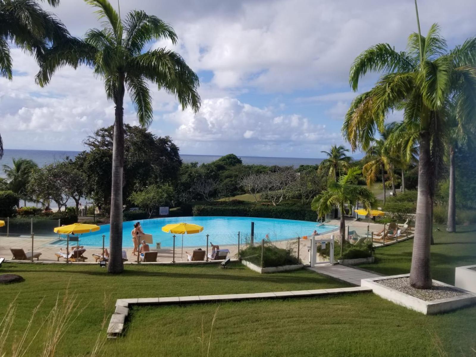 Grand Studio Vue Mer Exceptionnelle, Piscines, Plages. 상트 안느 외부 사진